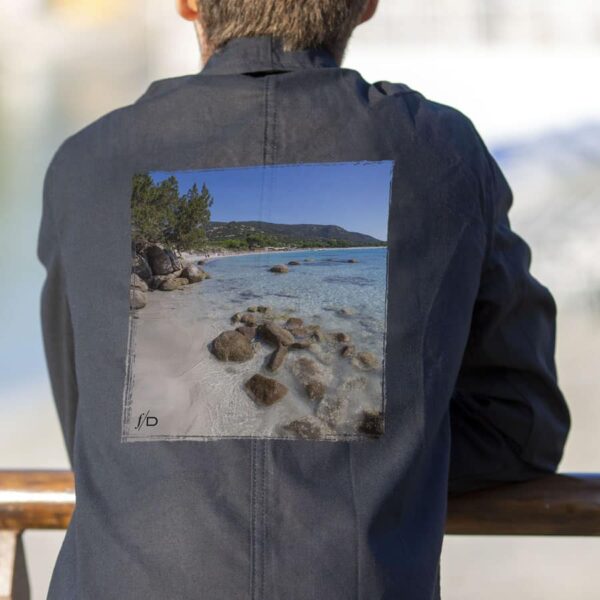 Veste Bleu de Chine - Plage de Palombaggia, Corse – Image 10