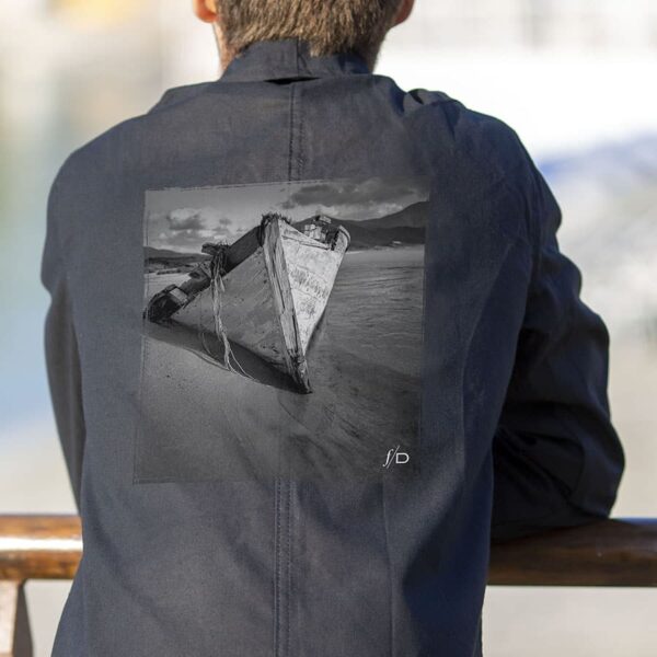 Veste Bleu de Chine - La barque échouée, Lava. – Image 2